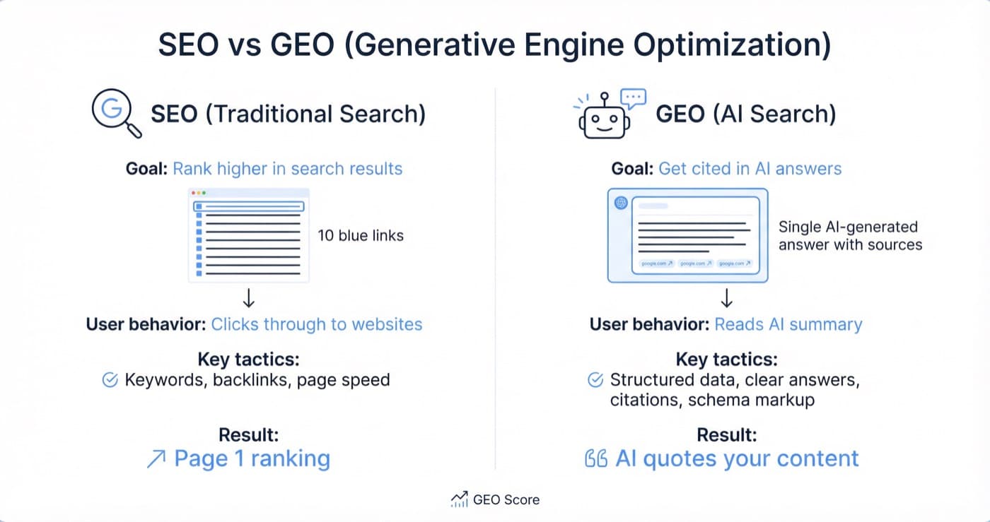 What is GEO? Generative Engine Optimization Explained | GEO Score